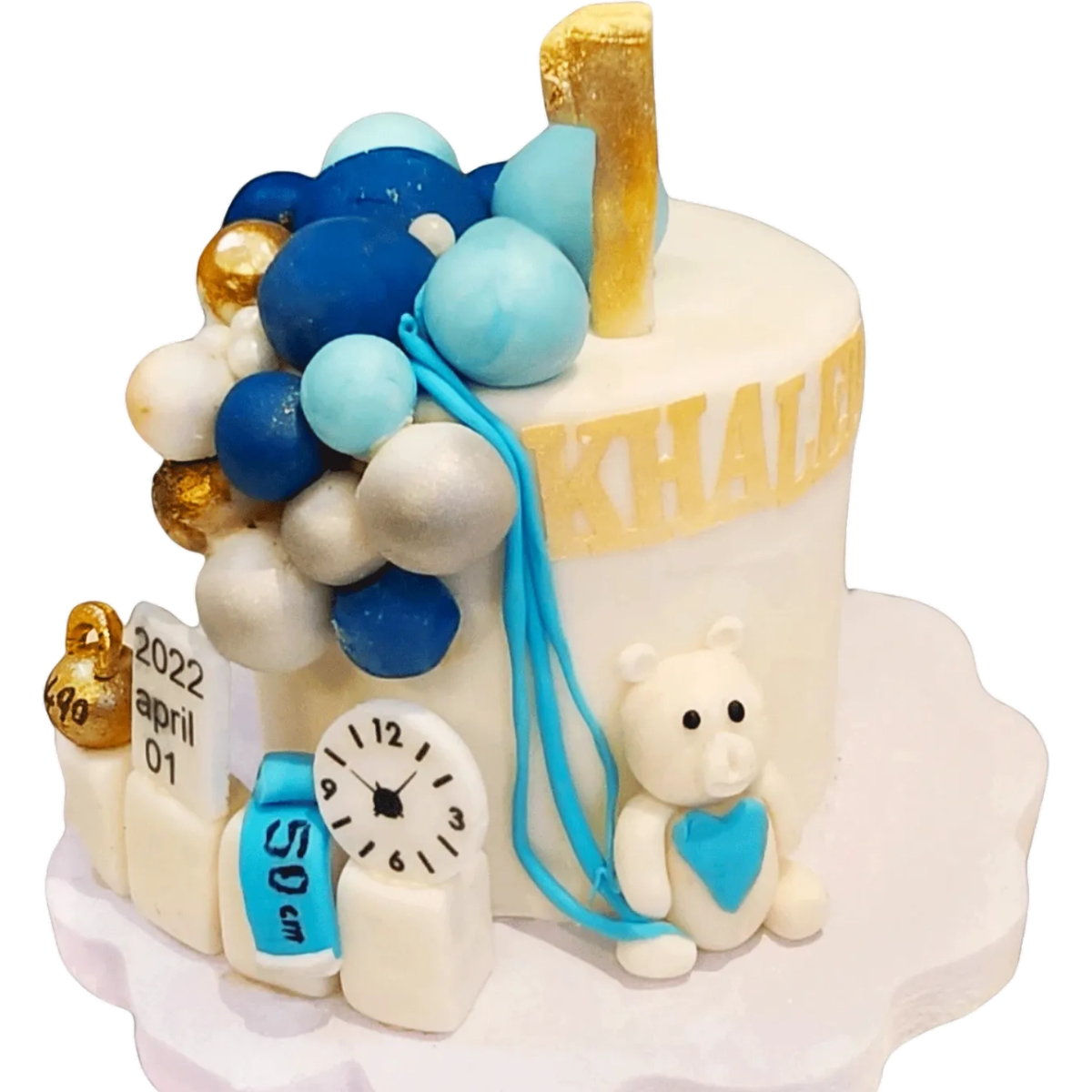 Babyshower birth - Mintårta