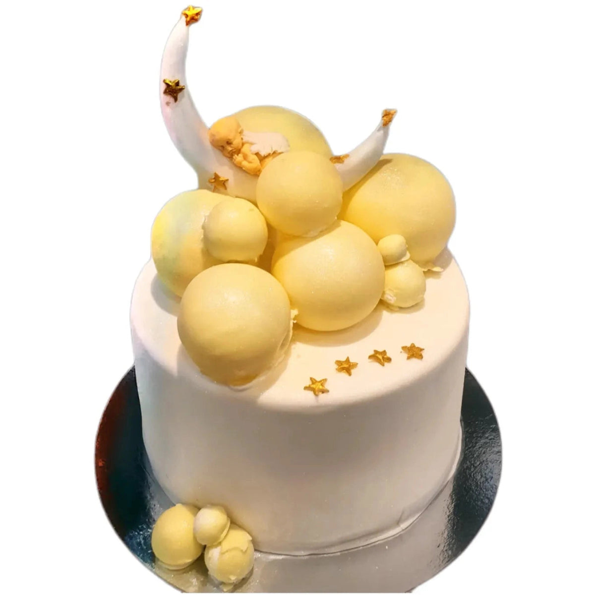 Babyshower sky - Mintårta