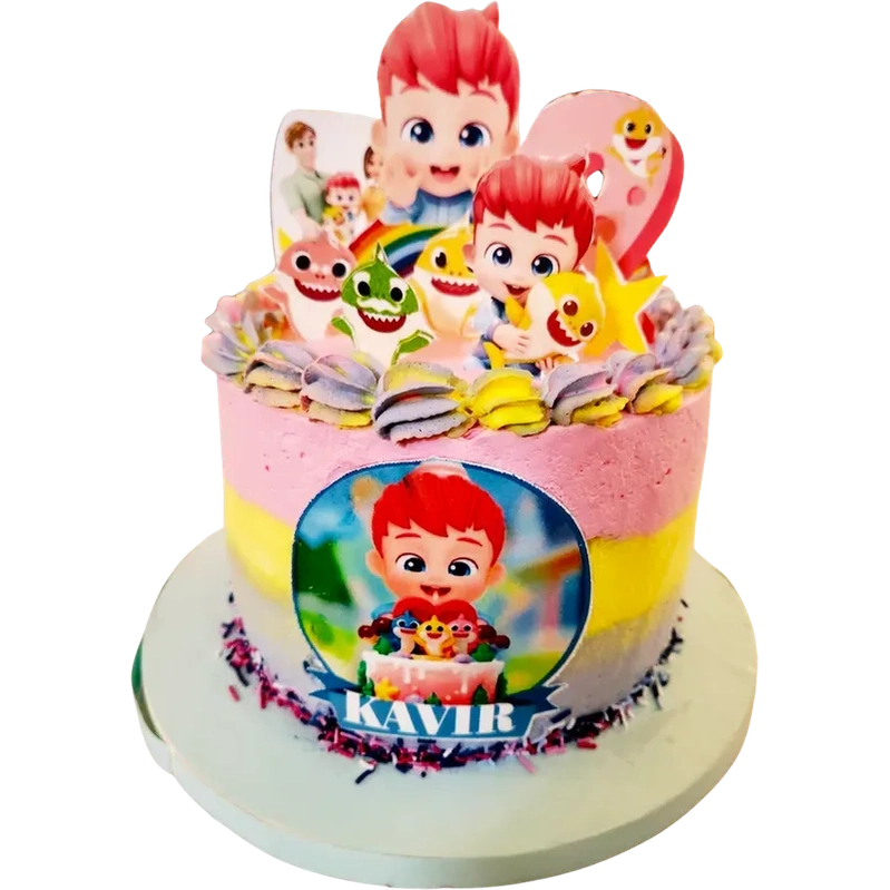 Bebefinn - tårta - Mintårta