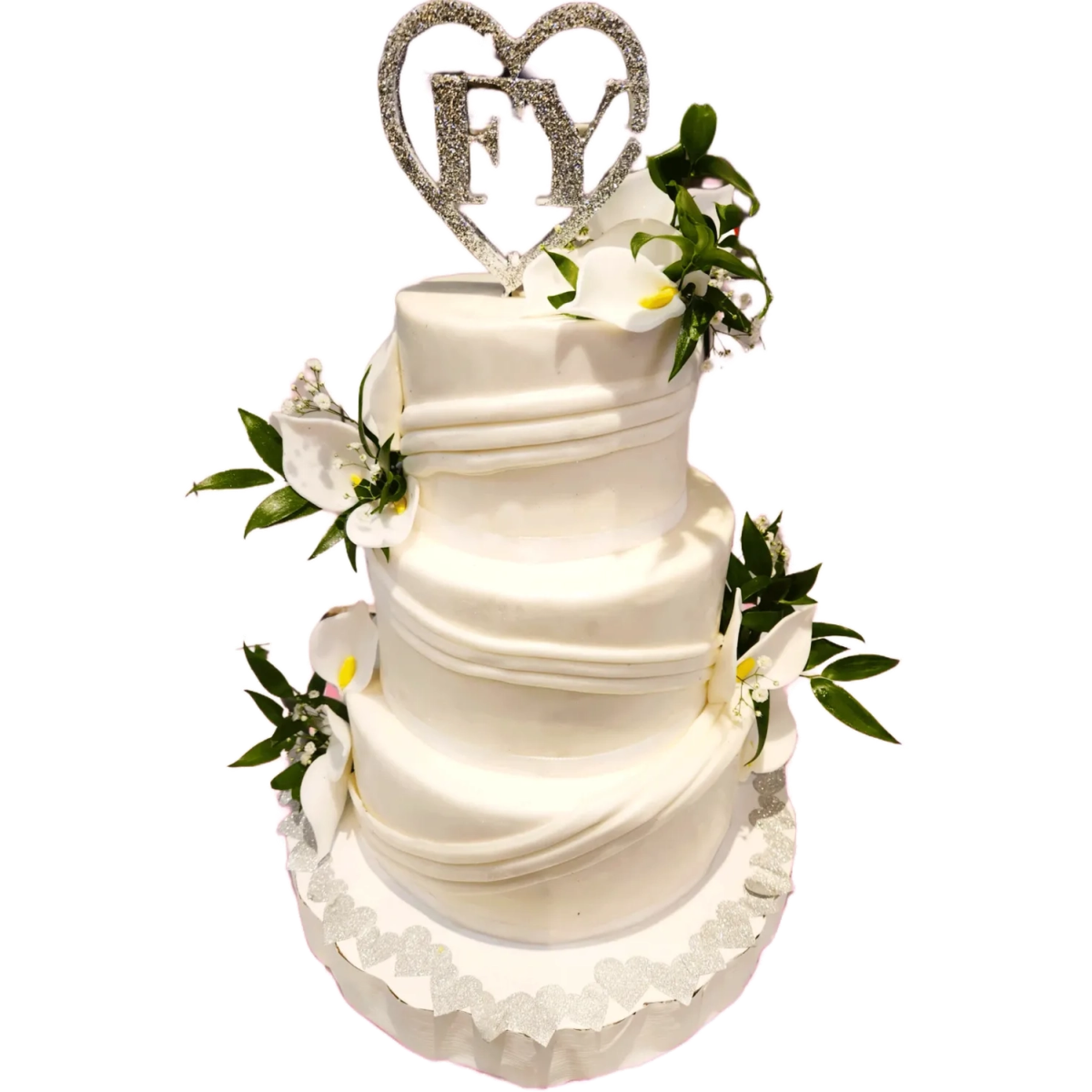 Bröllopstårta kalla style - Mintårta