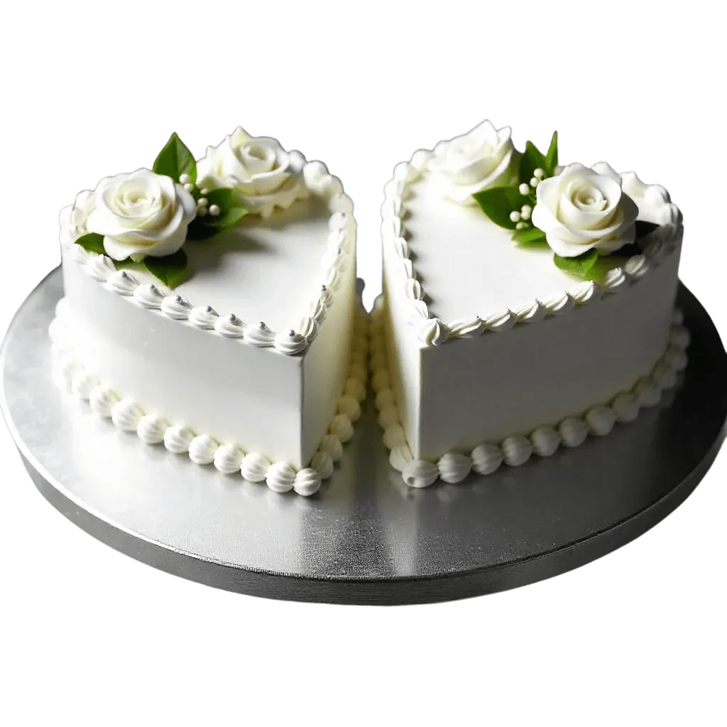 Dubbelhjärta Deluxe - Mintårta