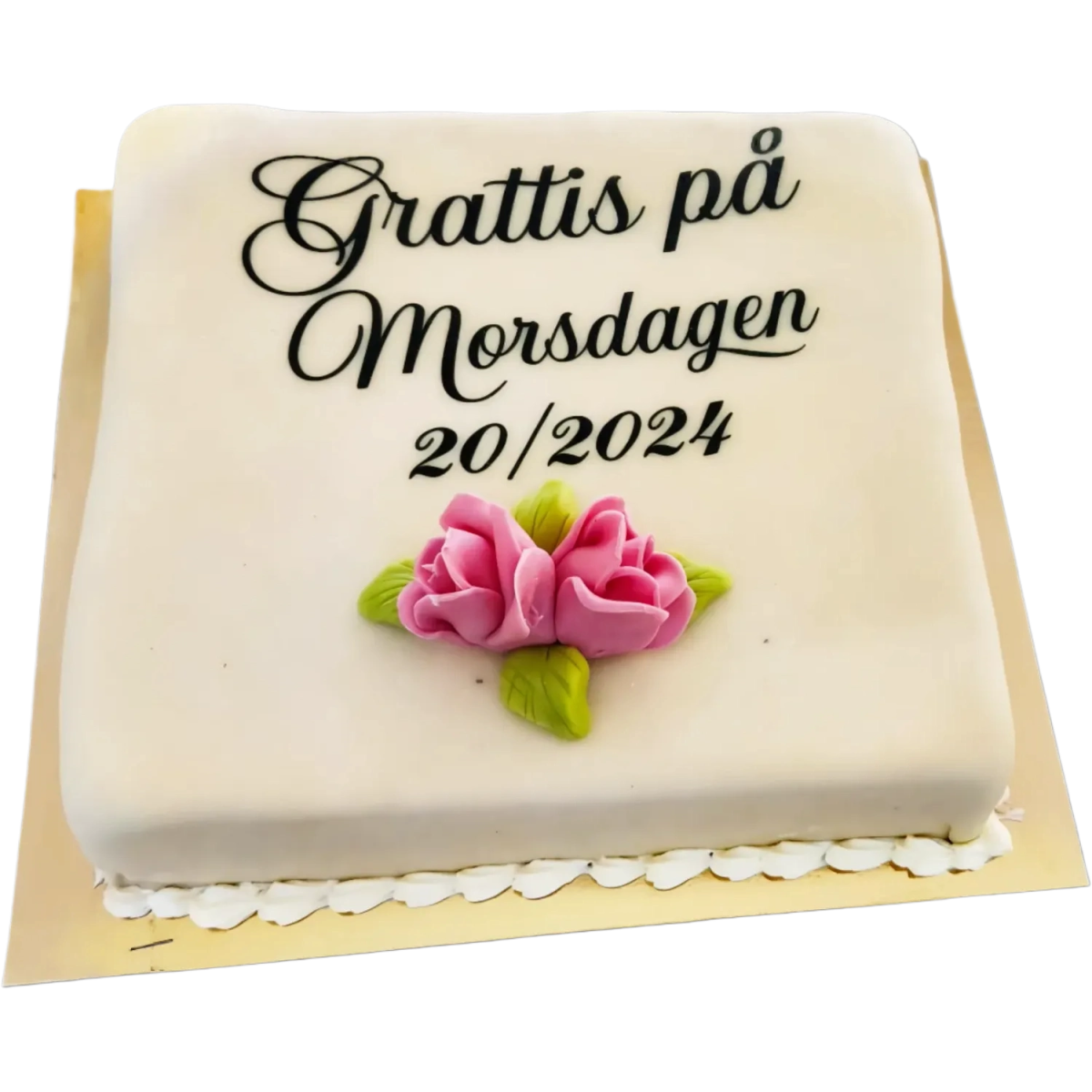 Elegant Morsdagstårta/ Princesstårta - Mintårta