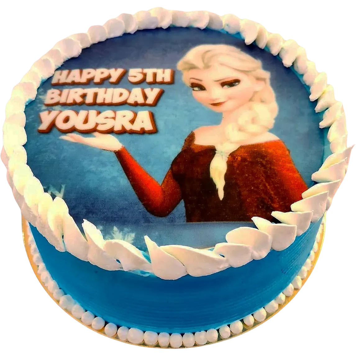 Elsa blue - Mintårta