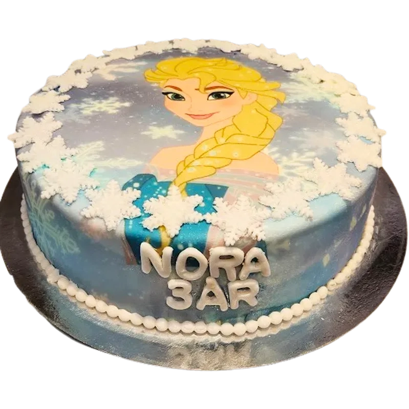 Elsa Frost 2 tema tårta - Mintårta