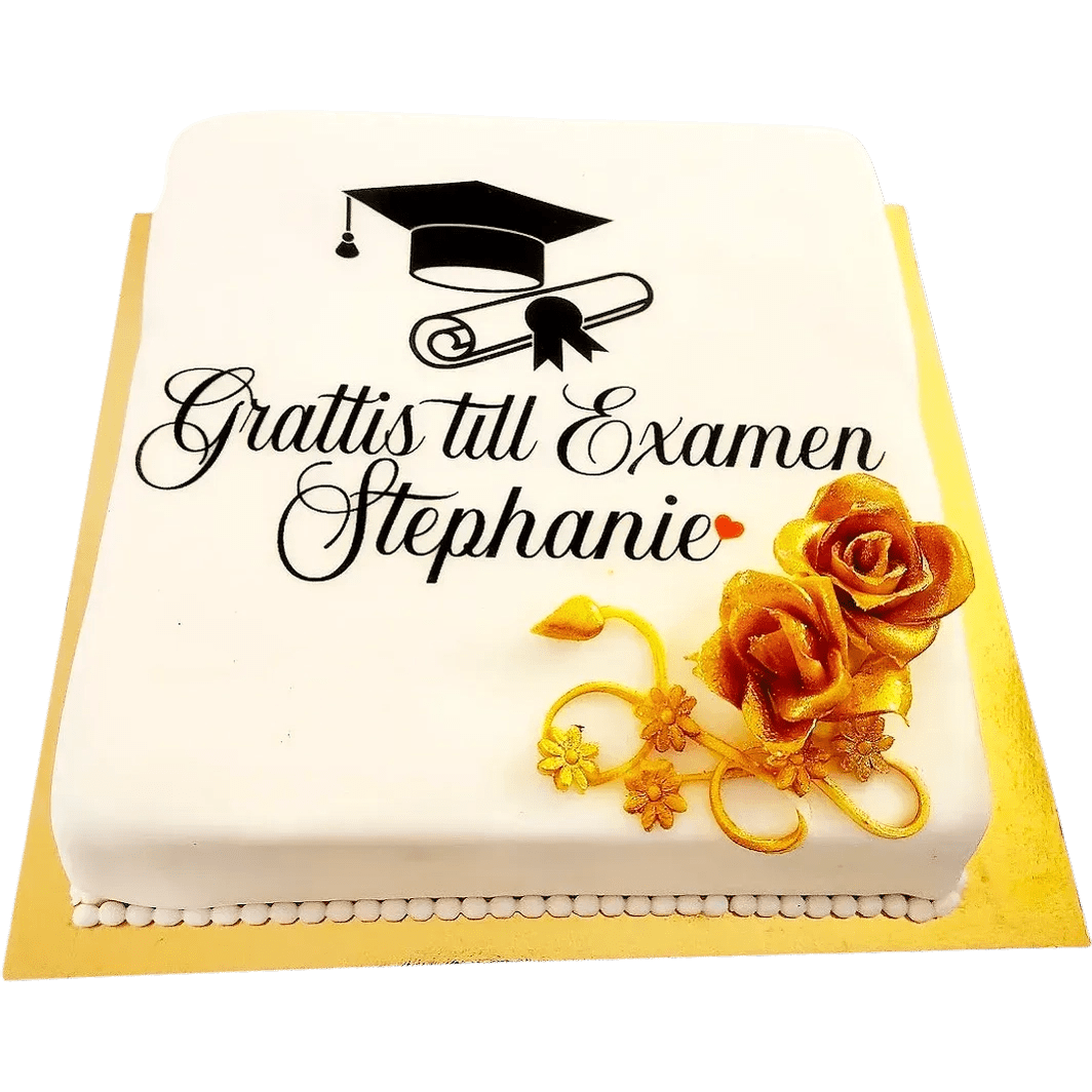 Examenstårta basic - Mintårta