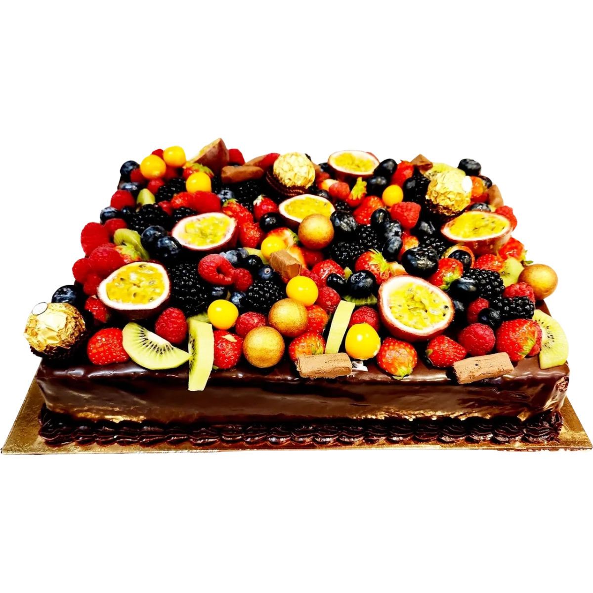 Lyxig Chokladtallrik - Mintårta