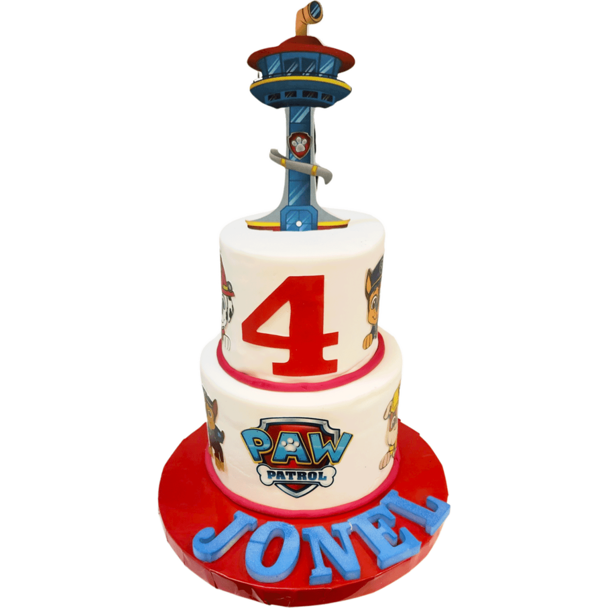 Paw tårta teleskop - Mintårta