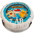 Pokemon tårta - Mintårta