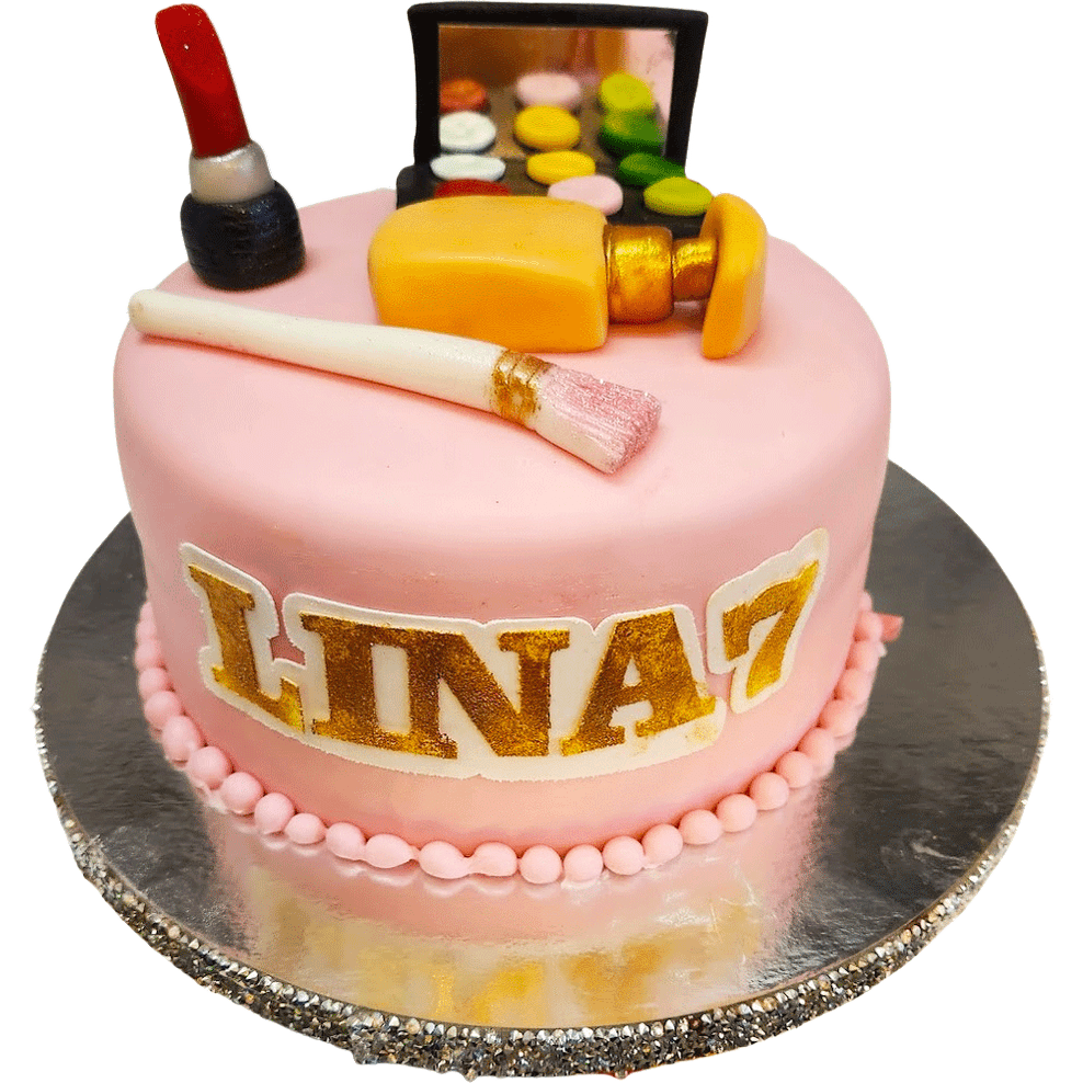 Smink tårta - Mintårta