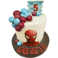 Spiderman ballong edition - Mintårta