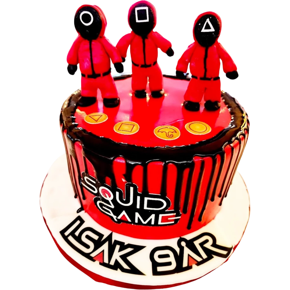 Squid Game Tårta - Mintårta