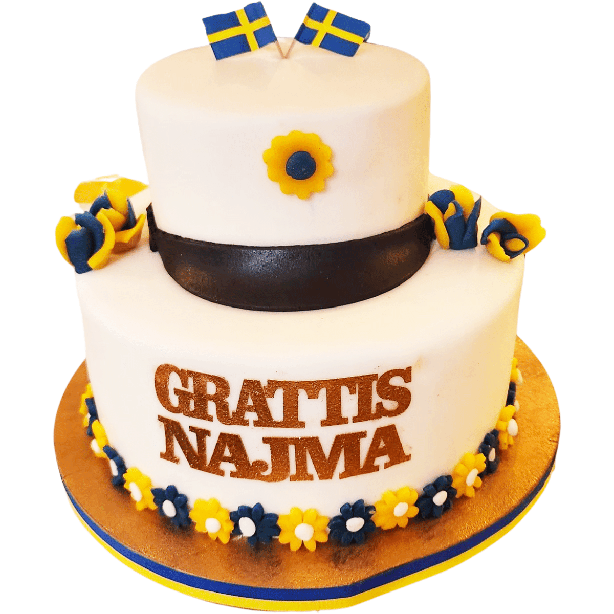 Studenttårta 2 våning - Mintårta