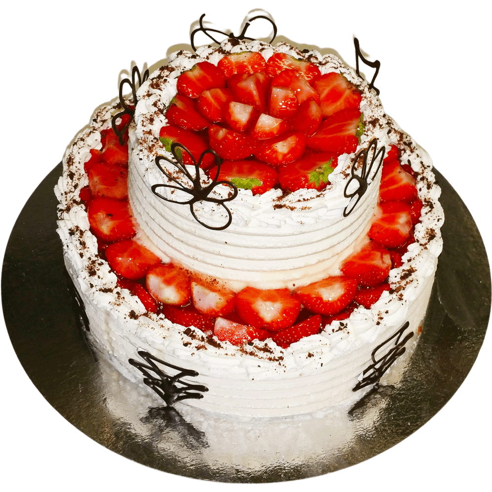 Våningstårta Frukt - Mintårta